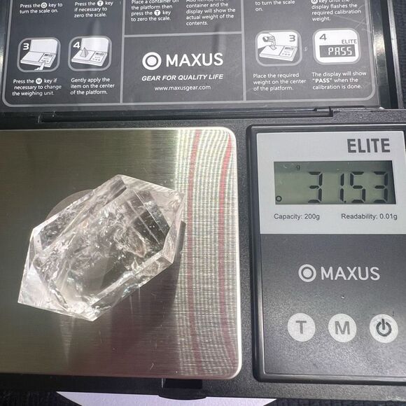 Clear Quartz Crystal Double Terminated (11) - Picture 11 of 11